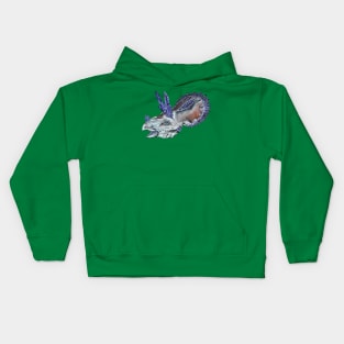 Triceratops Geode Kids Hoodie